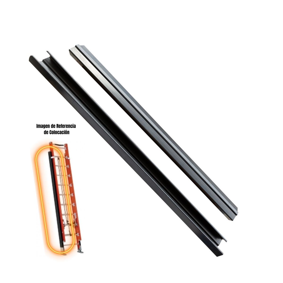 BRONCO AMERICAN - Vaina Protectora para Escalera Telescópica Fibra de Vidrio (x 3 Mts)