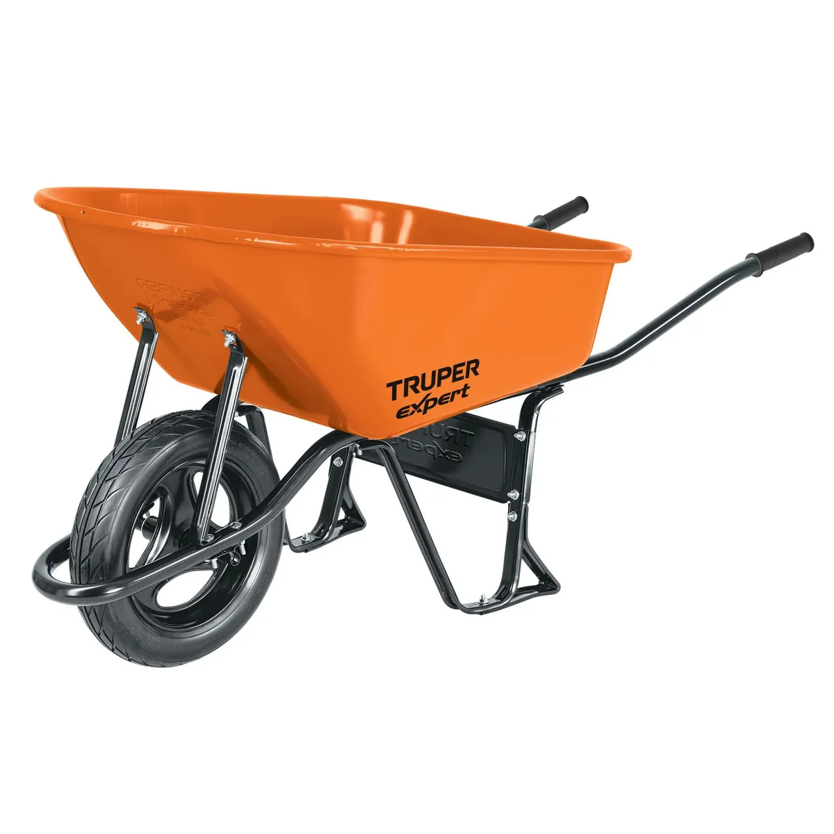 TRUPER - Carretilla Buggy Industrial 100 Litros 6 Ft3 750 Kg Truper Expert