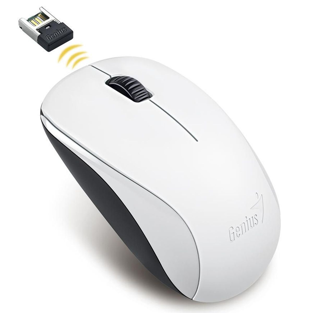 GENIUS - Mouse Inalámbrico Genius NX 7000 Blanco White