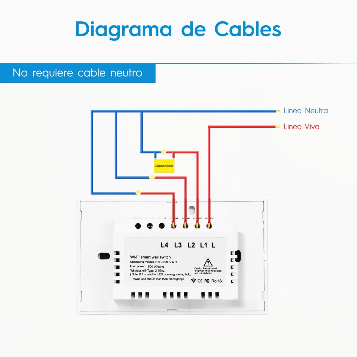 HOME ELECTRO - Interruptor Inteligente Alexa Google