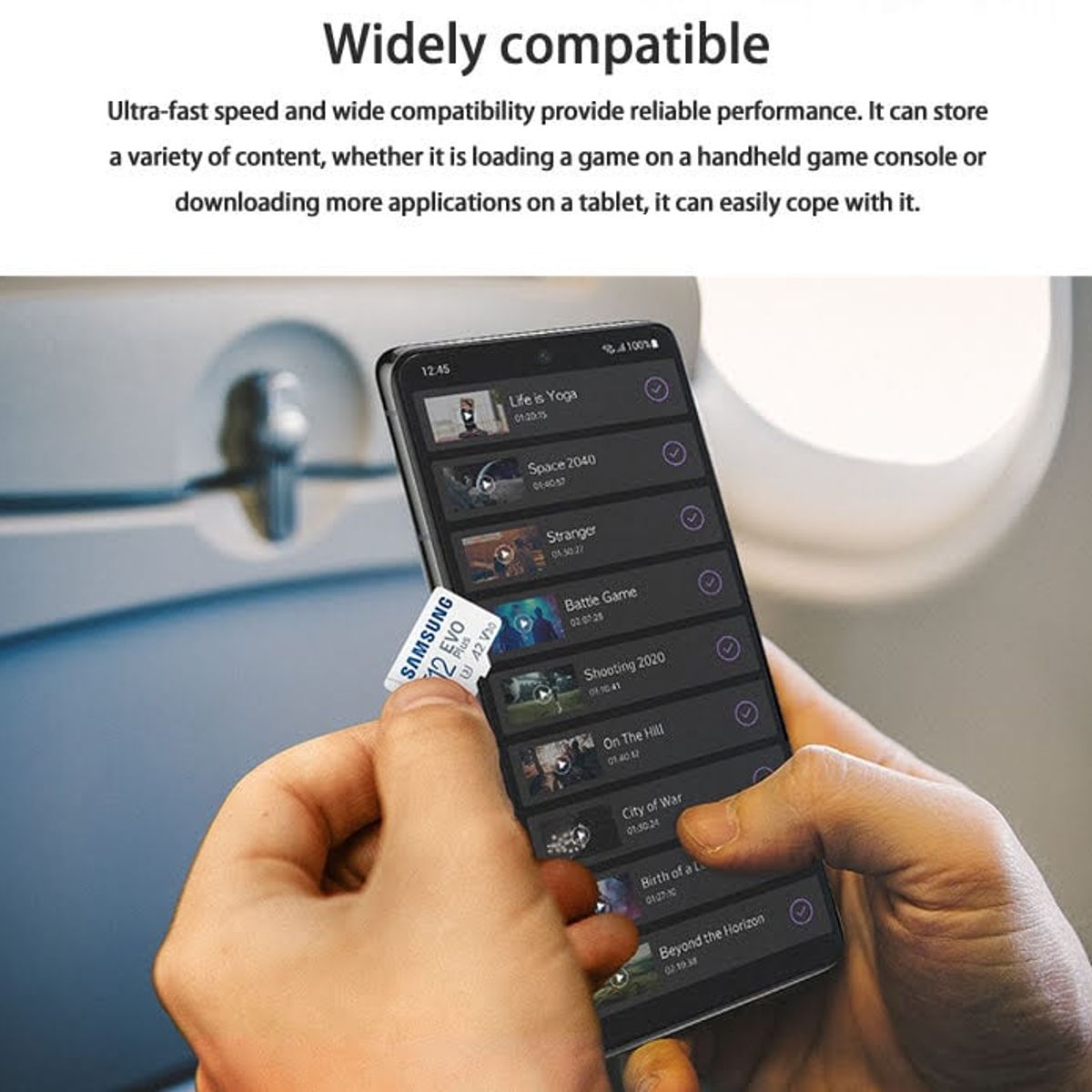 SAMSUNG - Tarjeta de memoria micro sd samsung evo plus 128 gb - Blanco