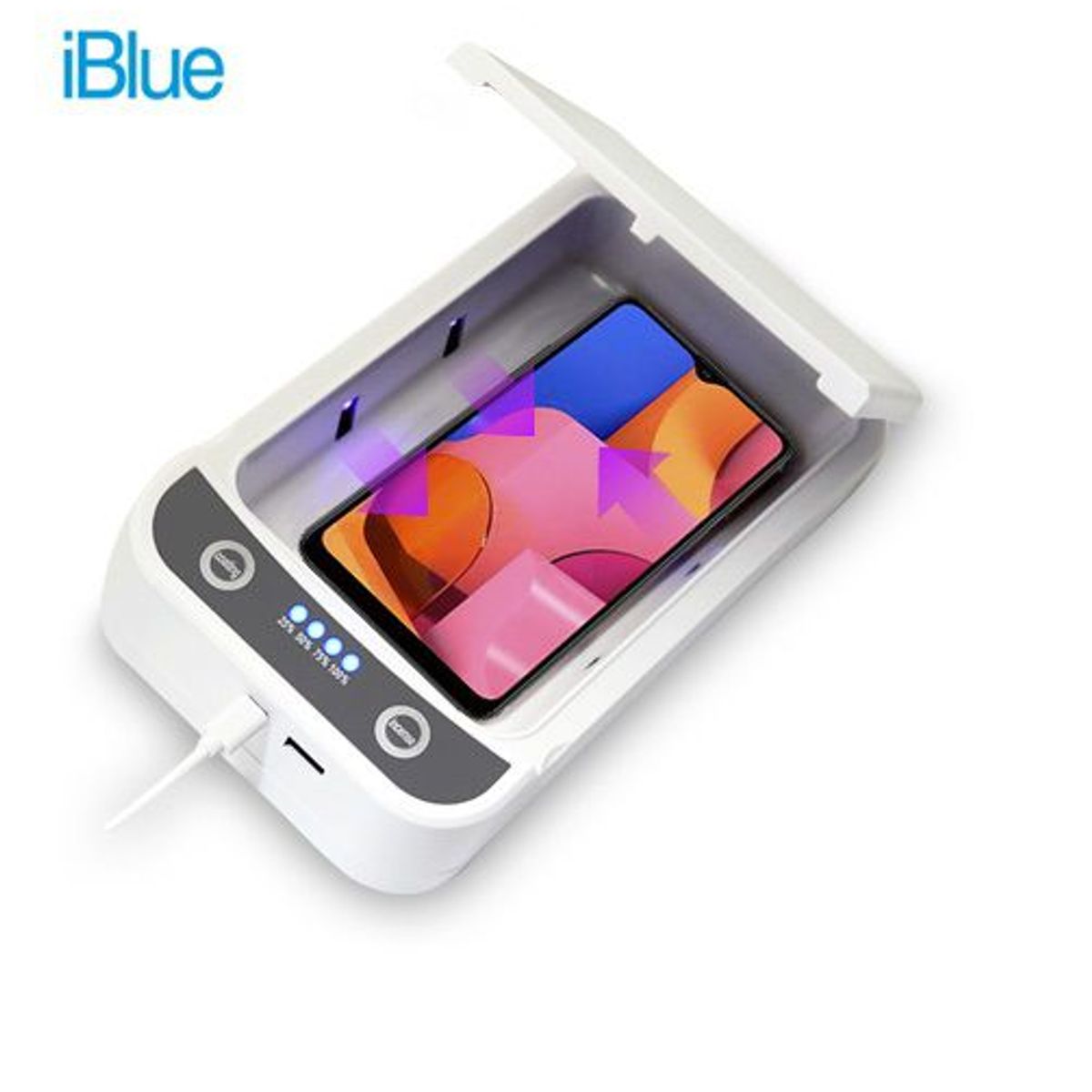 IBLUE - Estuche caja Esterilizacion Desinfecta celular llaves dinero iblue