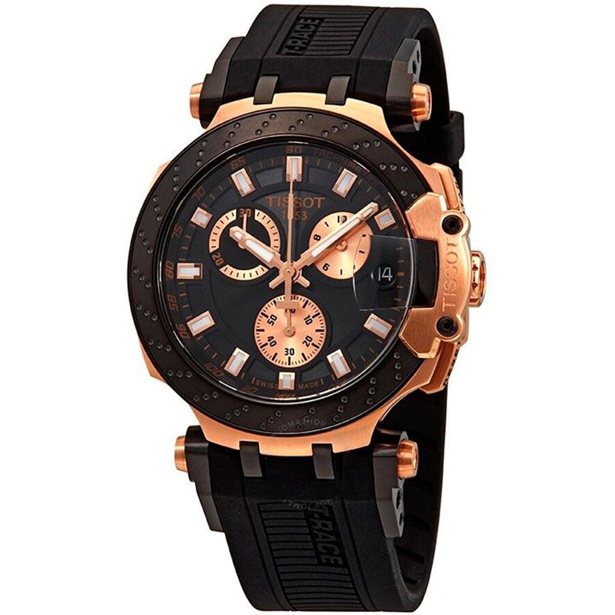 TISSOT - Reloj Tissot T-Race T1154173705100 - Negro y Dorado