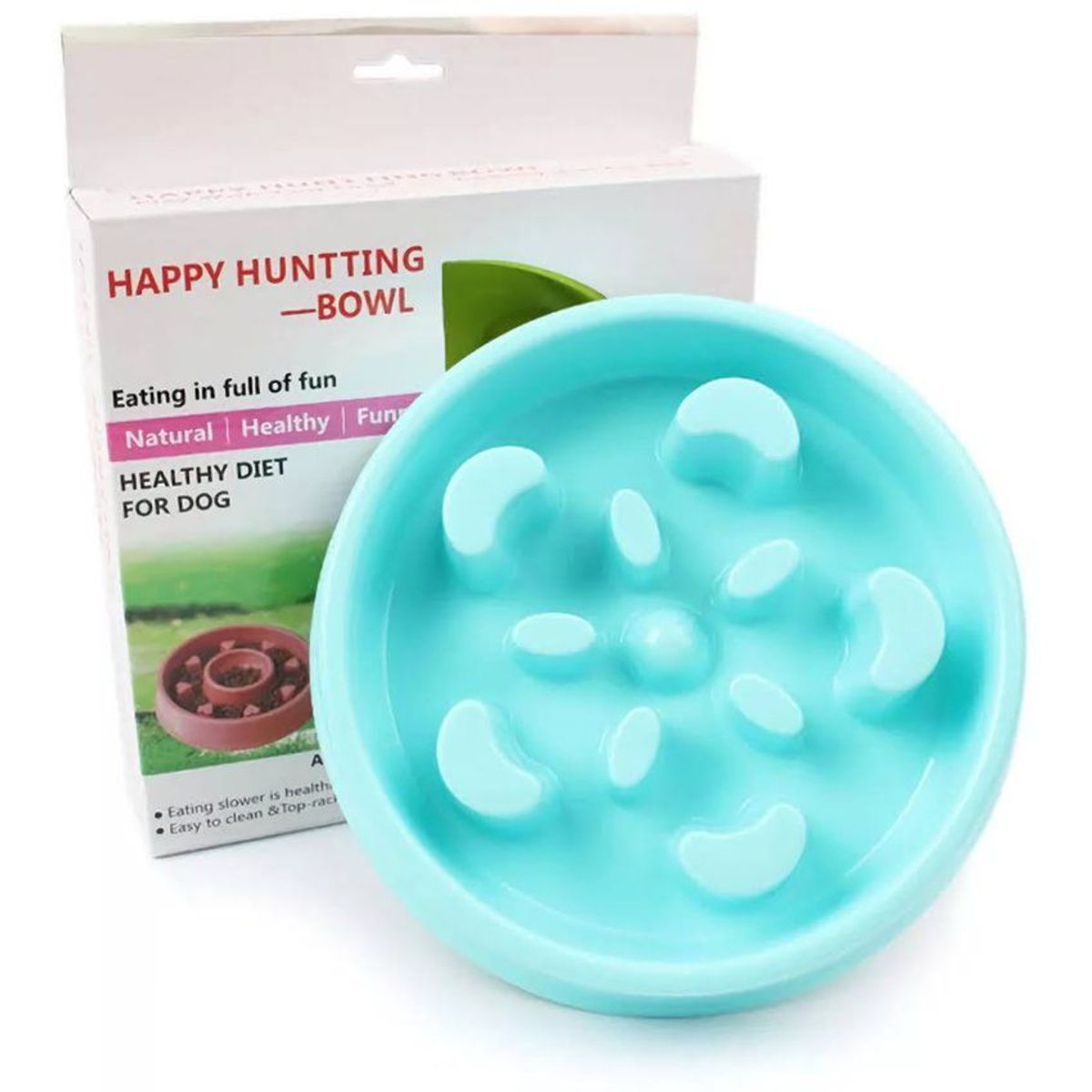 GENERICO - Plato anti ansiedad stress reduce velocidad para perro