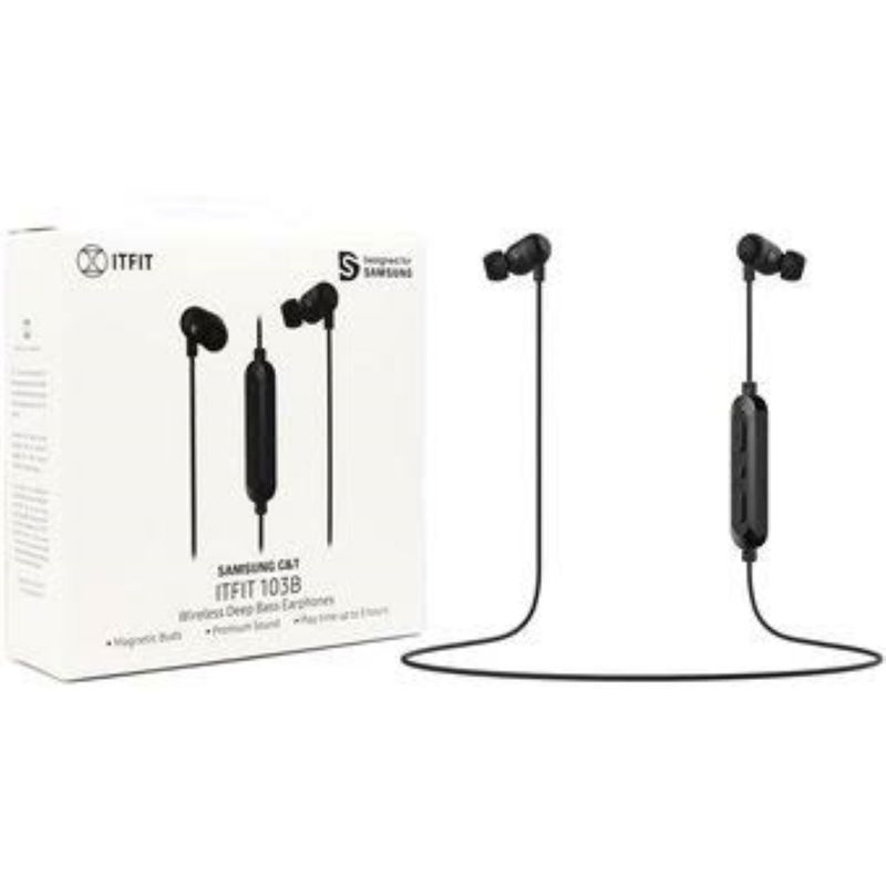 SAMSUNG - Audífono Bluetooth SAMSUNG ITFIT 103B Negro