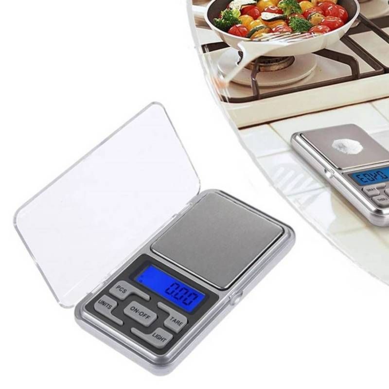 OEM - Mini Balanza Digital Gramera 200g 01g Para Joyería Alta Precisión