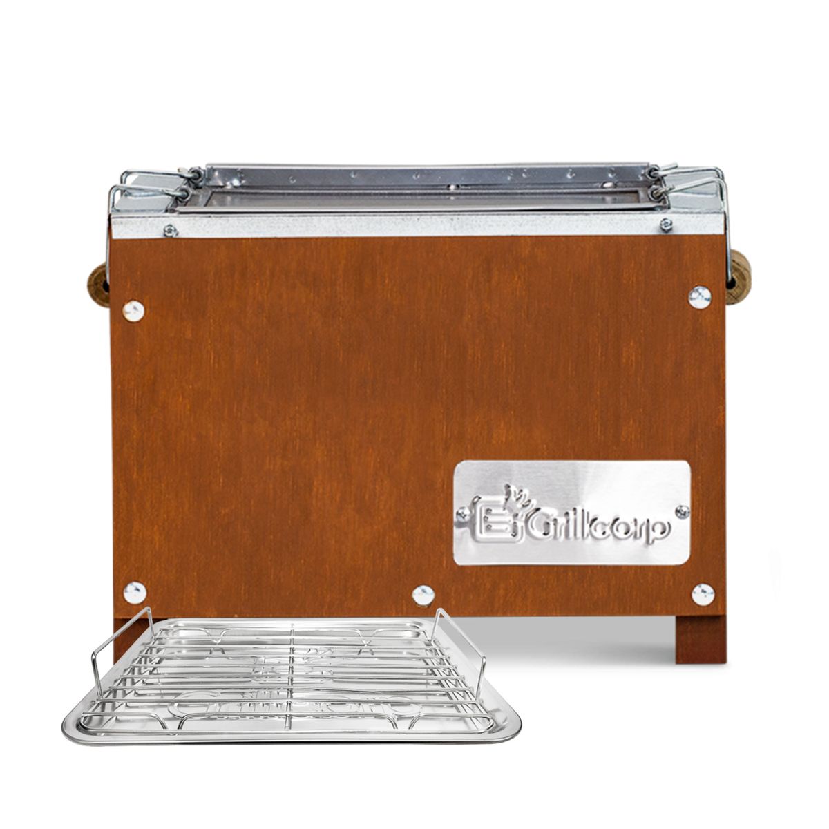GRILLCORP - Caja China Grillcorp Mini Premium Caoba