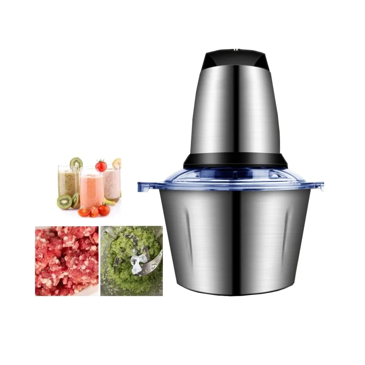 GENERICO - Picatodo eléctrico 2 vel. S01019 acero inox.