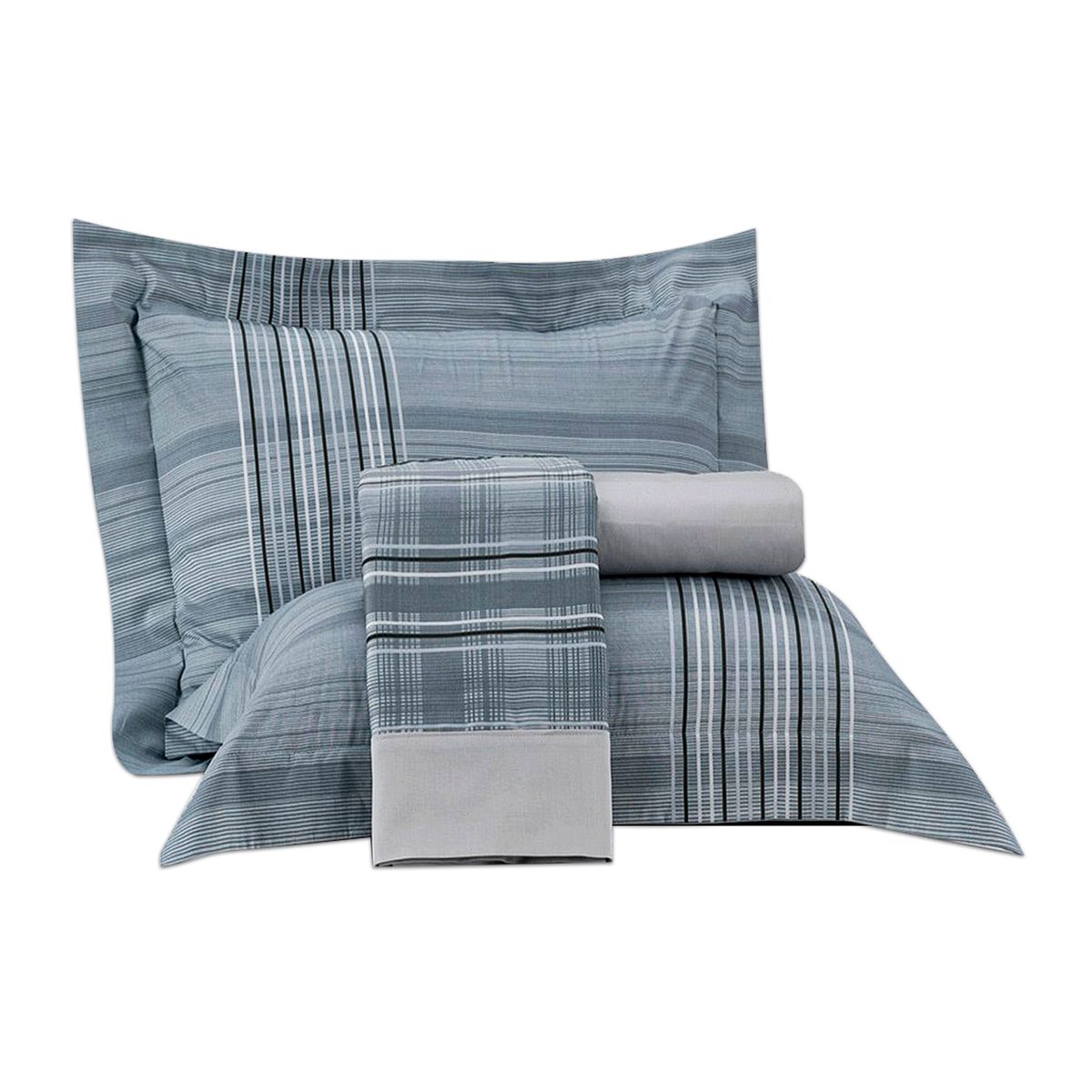 ALTENBURG - Juego de Sábanas  100% Algodón Pima 200 Hilos KING - JAQUE MATE