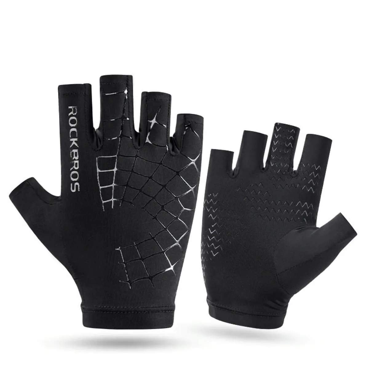 ROCKBROS - Guantes ROCKBROS S202 Negro Ciclismo Moto Antideslizante
