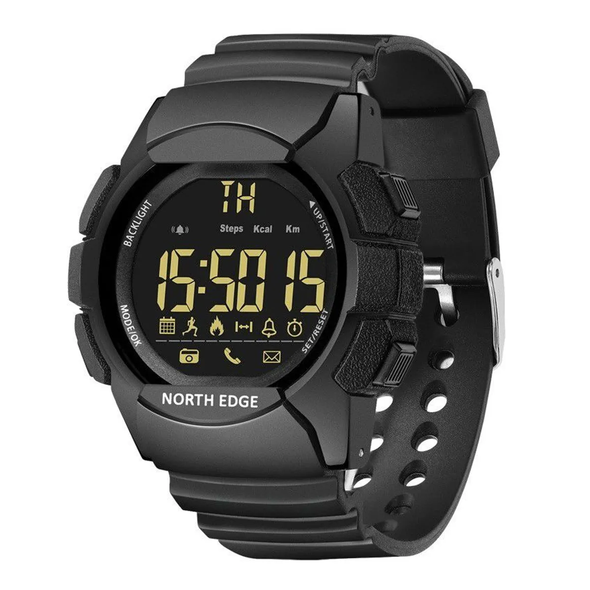 NORTH EDGE - Smartwatch North Edge AK Podómetro Contador Calorias