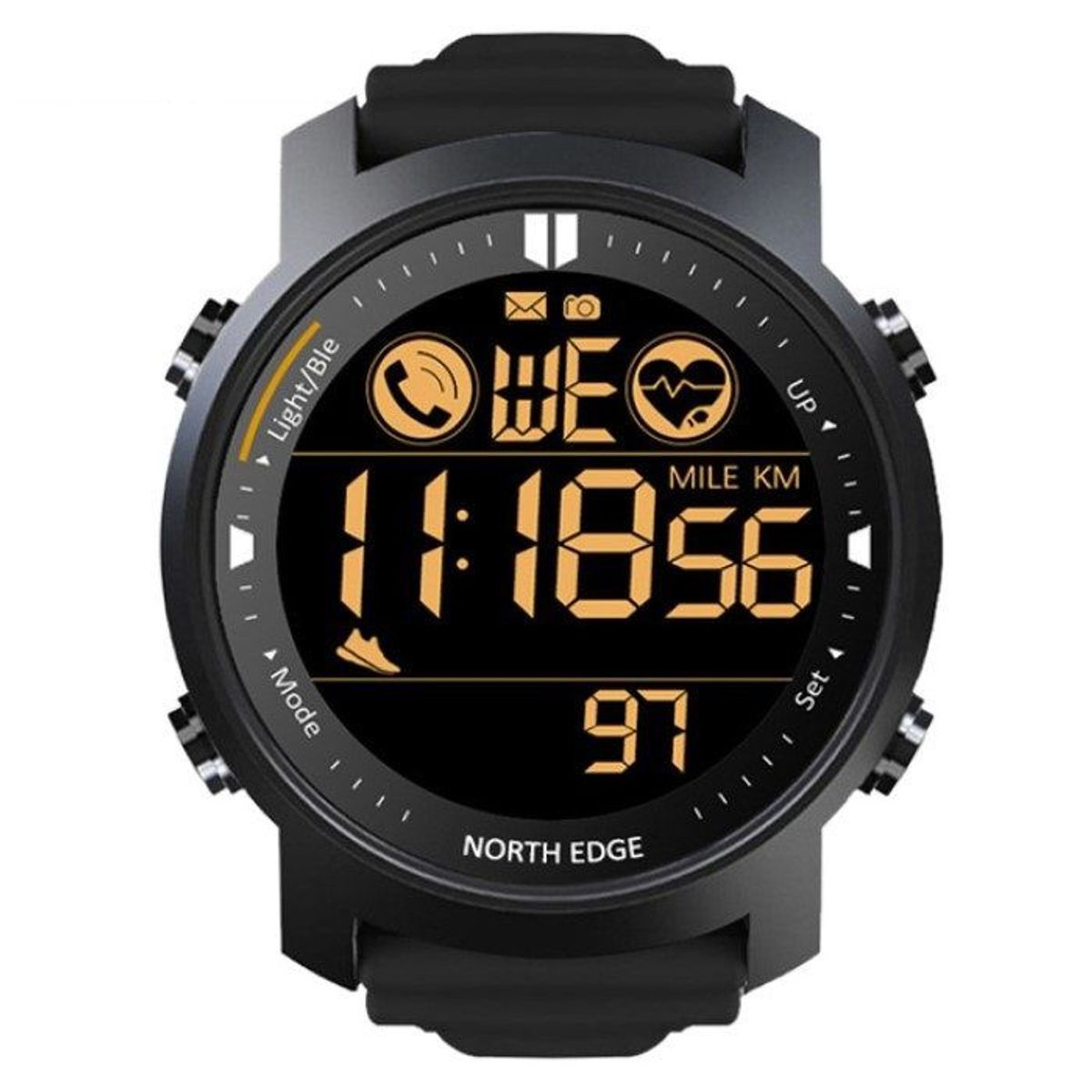 NORTH EDGE - Smartwatch North Edge LAKER Calorías Frecuencia Cardiaca