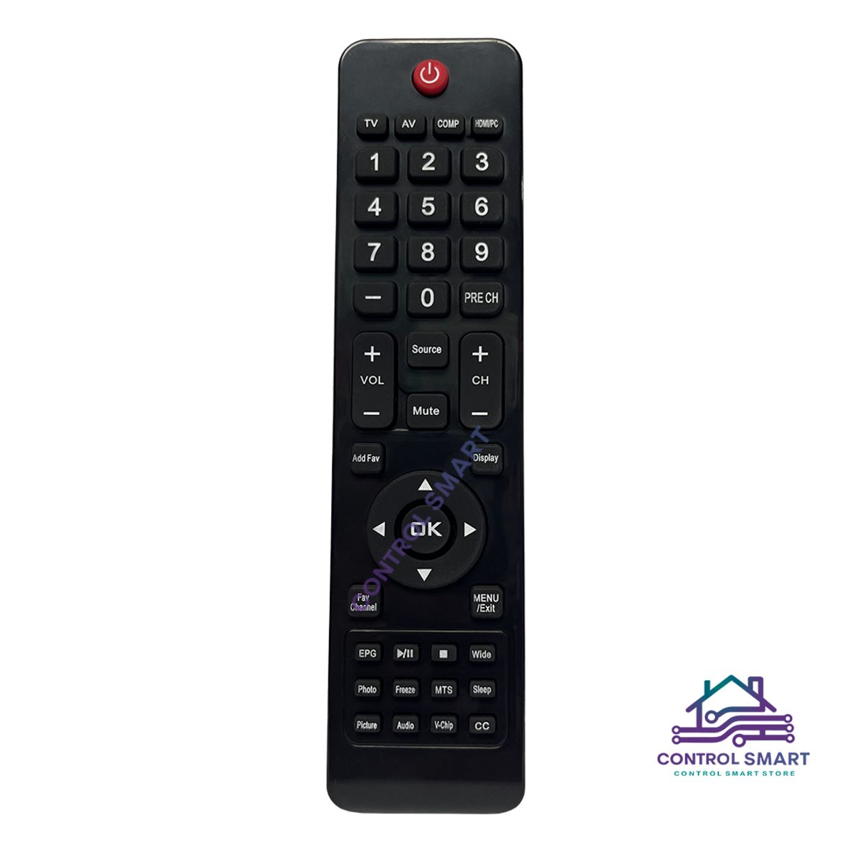 GENERICO - Control Remoto Para Tv Aoc Led Lcd