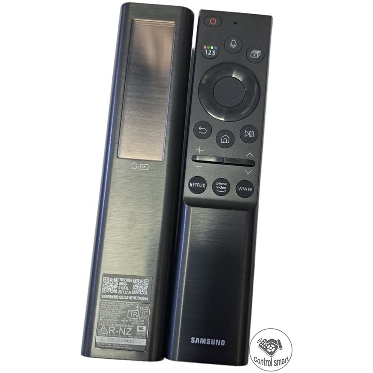 CASE - Funda Protector De Control Samsung Qled Solar 2021- 2022 – Verde agua