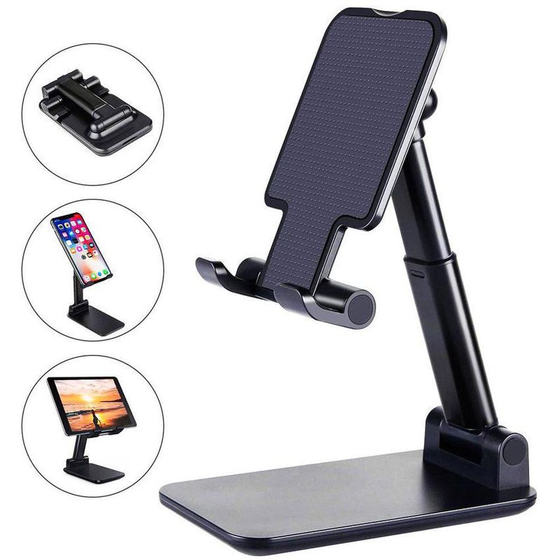 GENERICO - Soporte de Celular Ajustable Plegable Escritorio