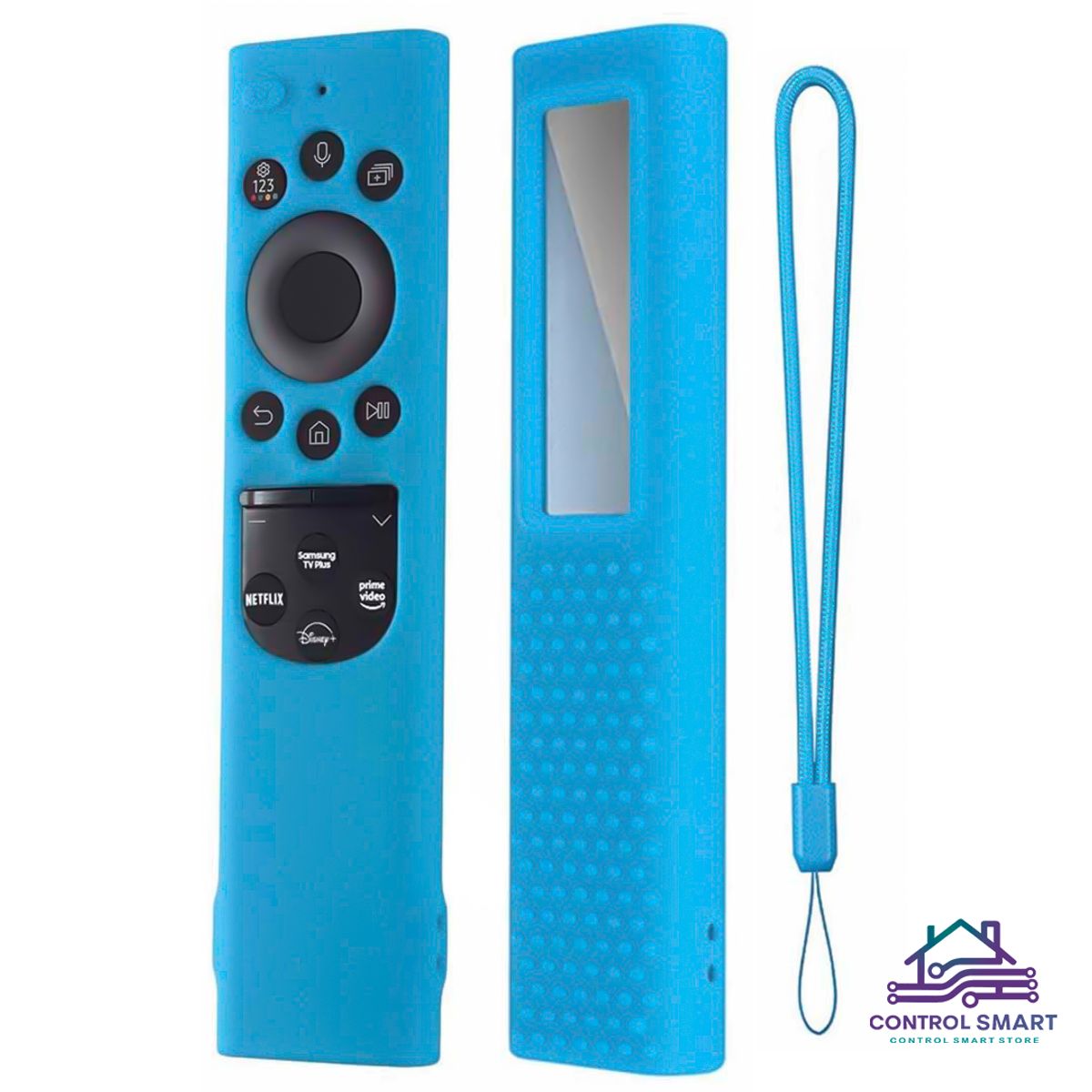 CASE - Funda Protector de Control Samsung Qled Solar2021- 2022 – Turquesa