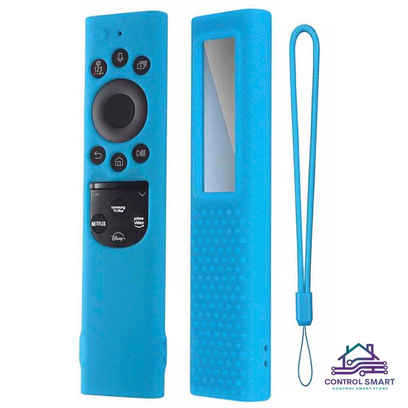 CASE - Funda Protector de Control Samsung Qled Solar2021- 2022 – Turquesa