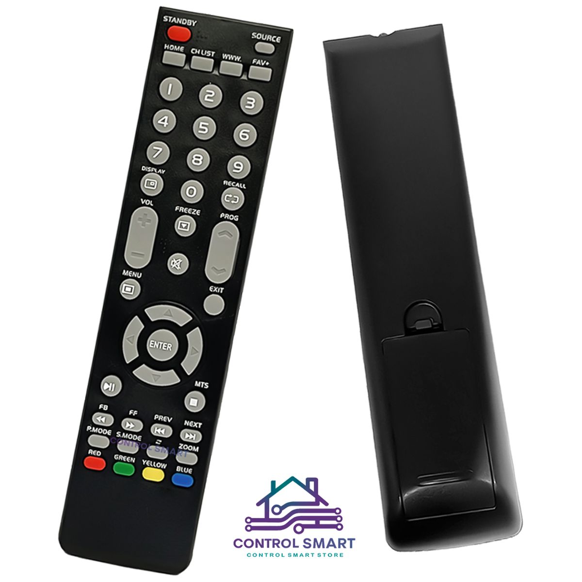 GENERICO - Control Remoto Compatible Para Tv Hyundai LCD LED