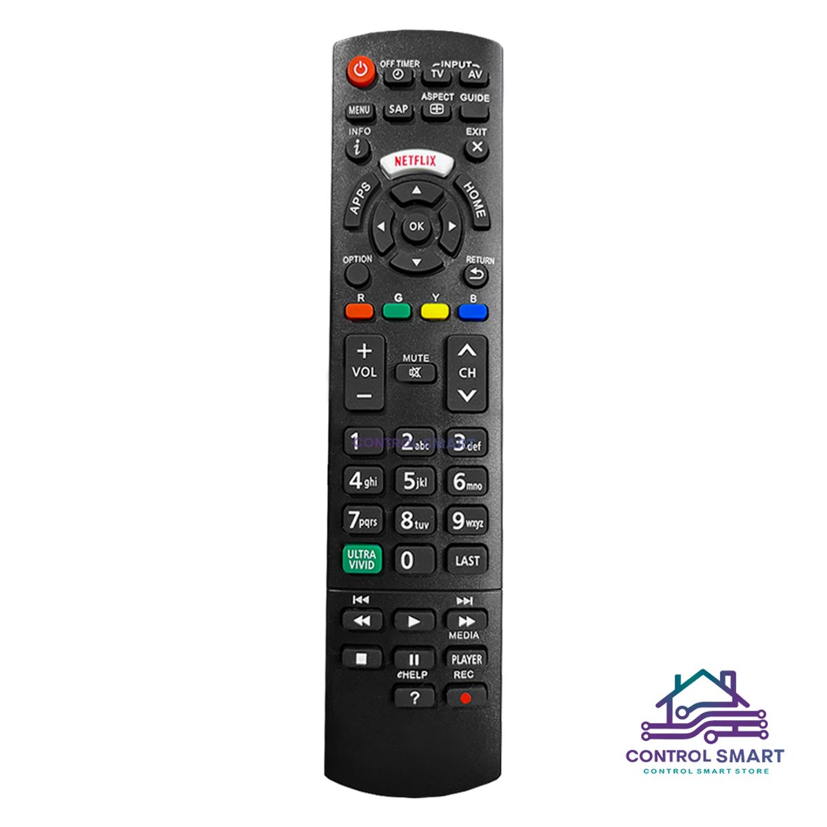 GENERICO - Control Remoto Compatible Para Panasonic Smart tv 4k