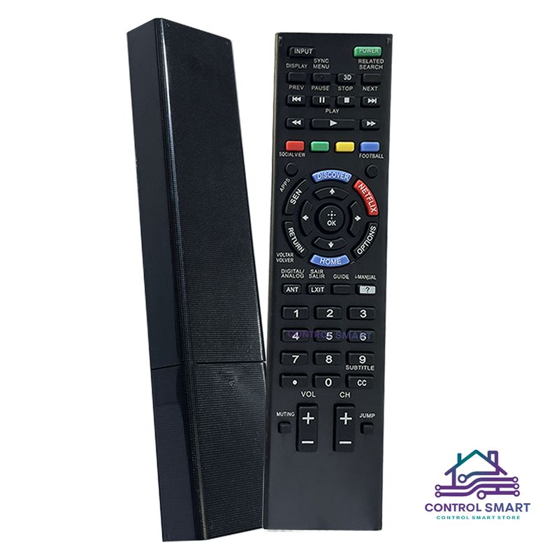 GENERICO - Control Remoto Compatible Para TV Sony Bravia Smart LCD LED Plasma
