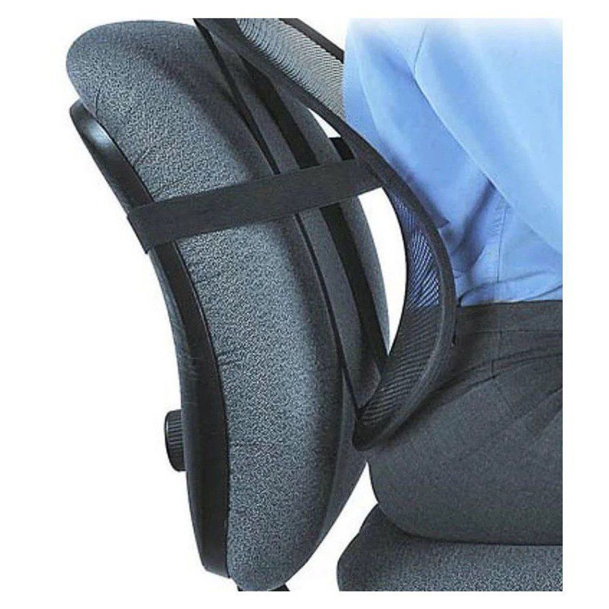 GENERICO - Respaldar cojin lumbar  antiestres para autos y oficina