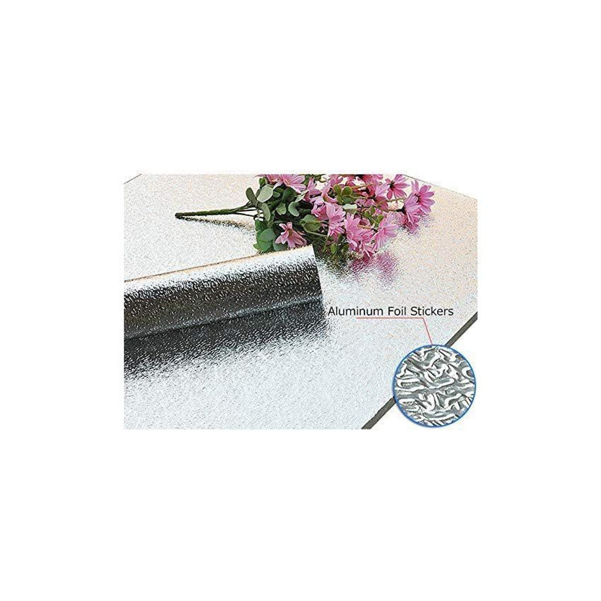 GENERICO - Papel de aluminio cocina pegatina autoadhesiva  x 6 UNI.