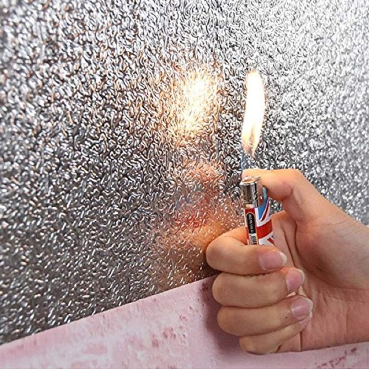 GENERICO - Papel de aluminio cocina pegatina autoadhesiva x 3 UNI.