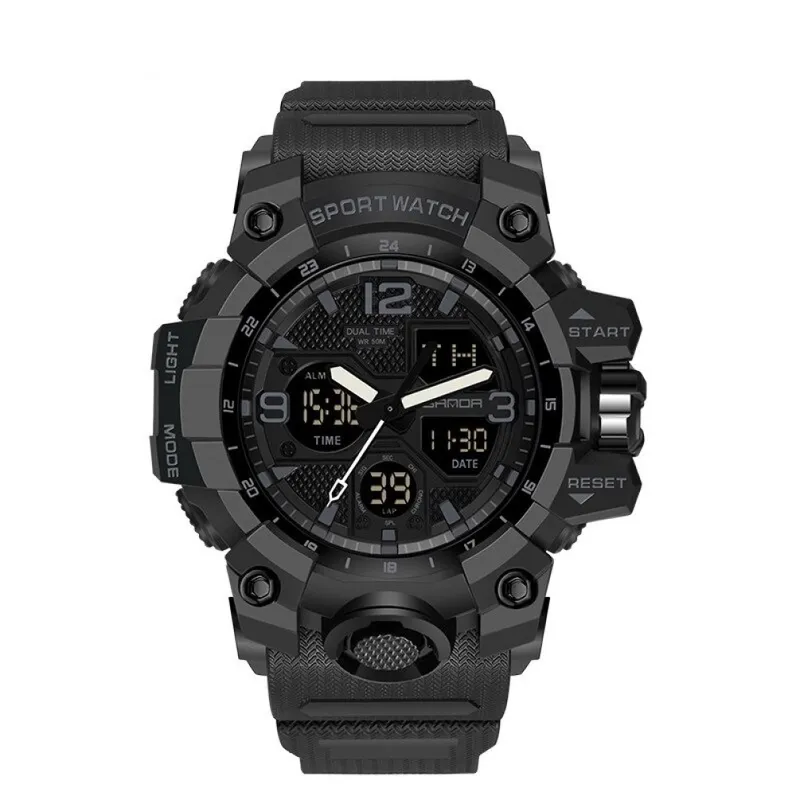 SANDA - Reloj Hombre Deportivo SANDA 6030 Digital-Análogo