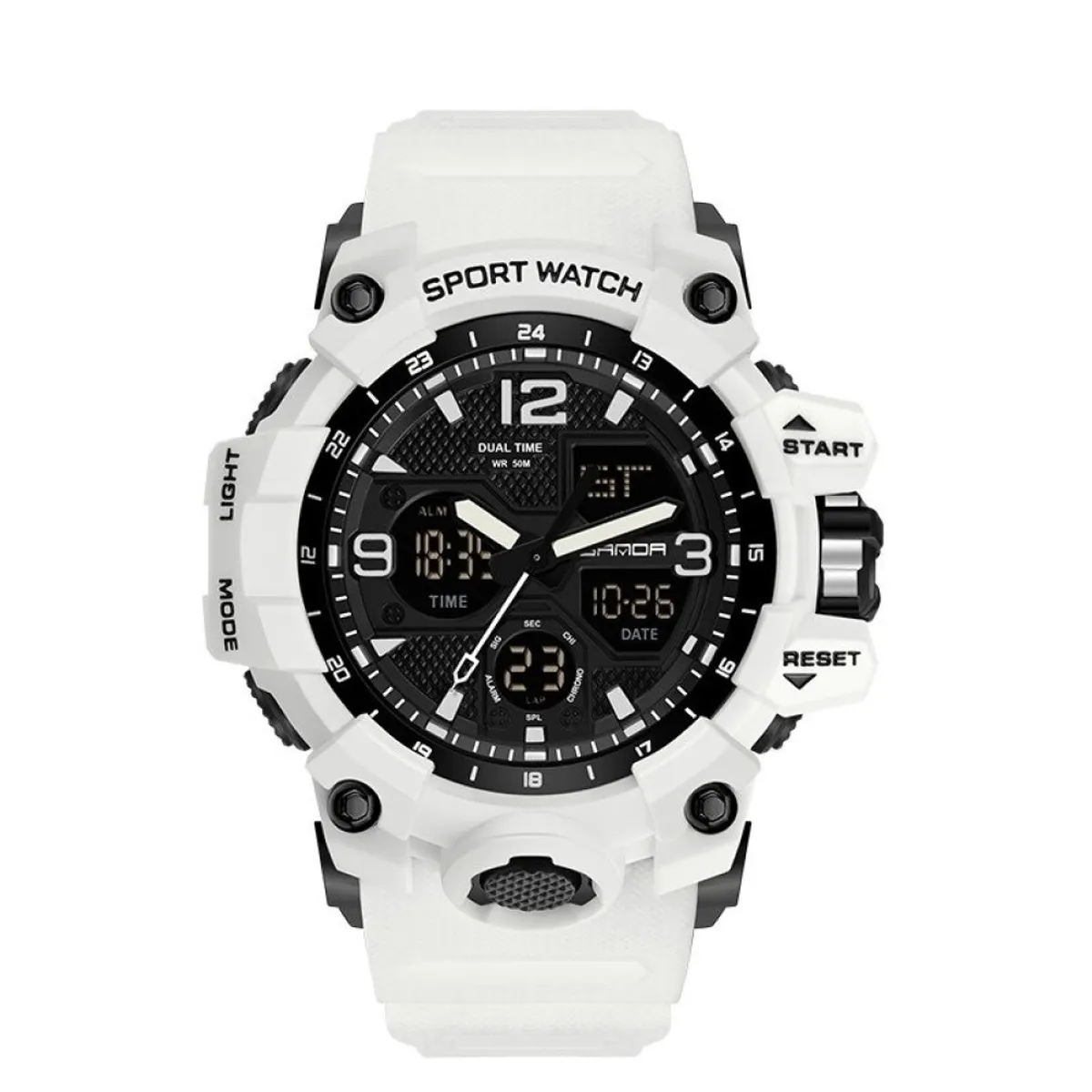 SANDA - Reloj Hombre Deportivo SANDA 6030 Digital-Análogo