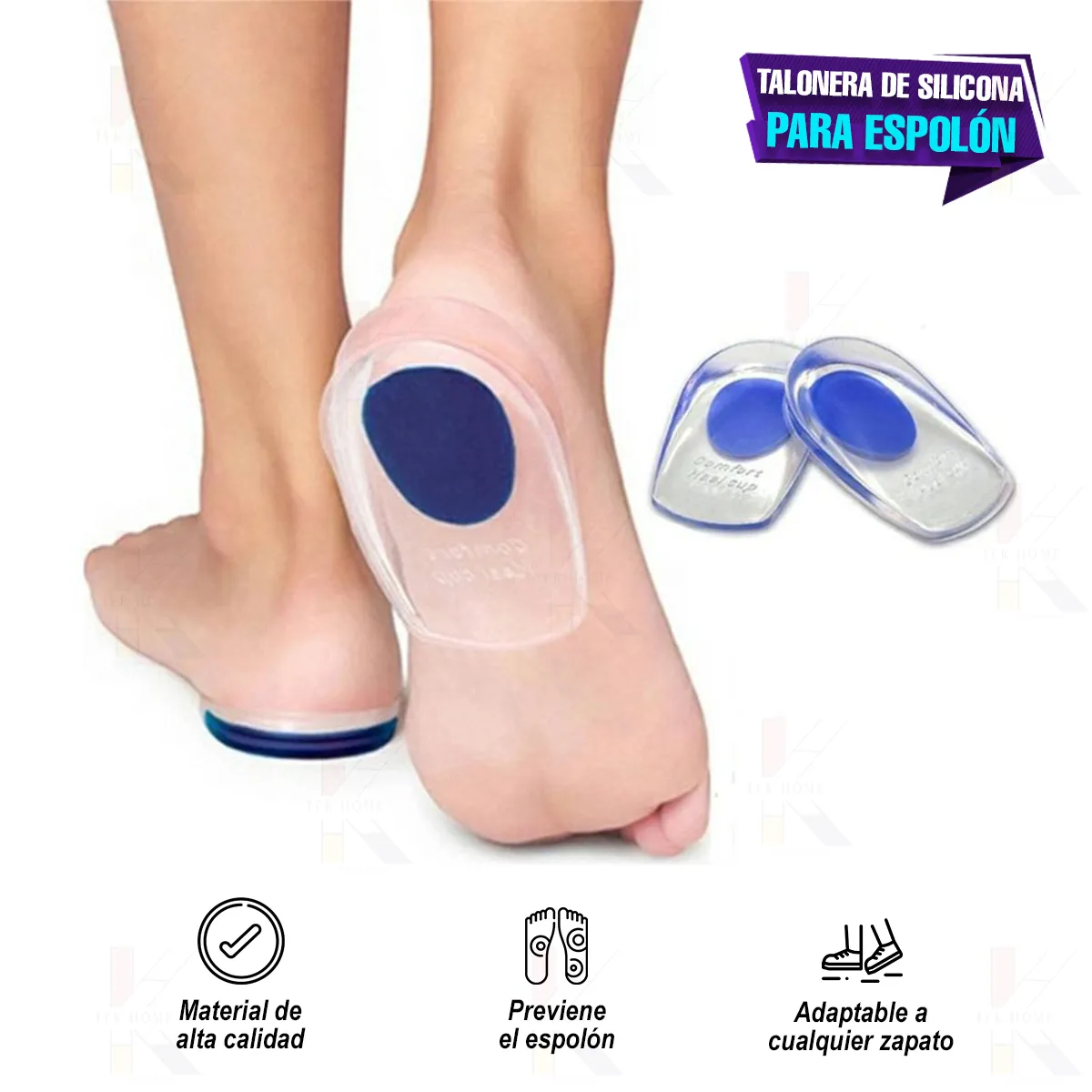 GENERICO - Talonera de Silicona Gel para Espolón