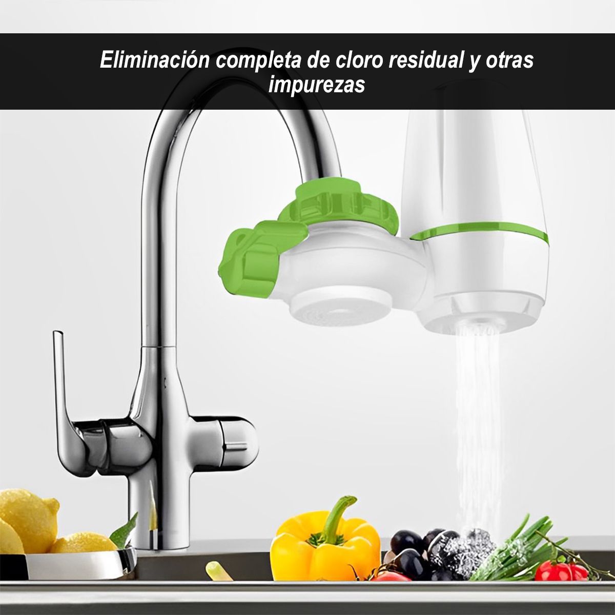 GENERICO - Filtro Purificador de Agua para Grifo