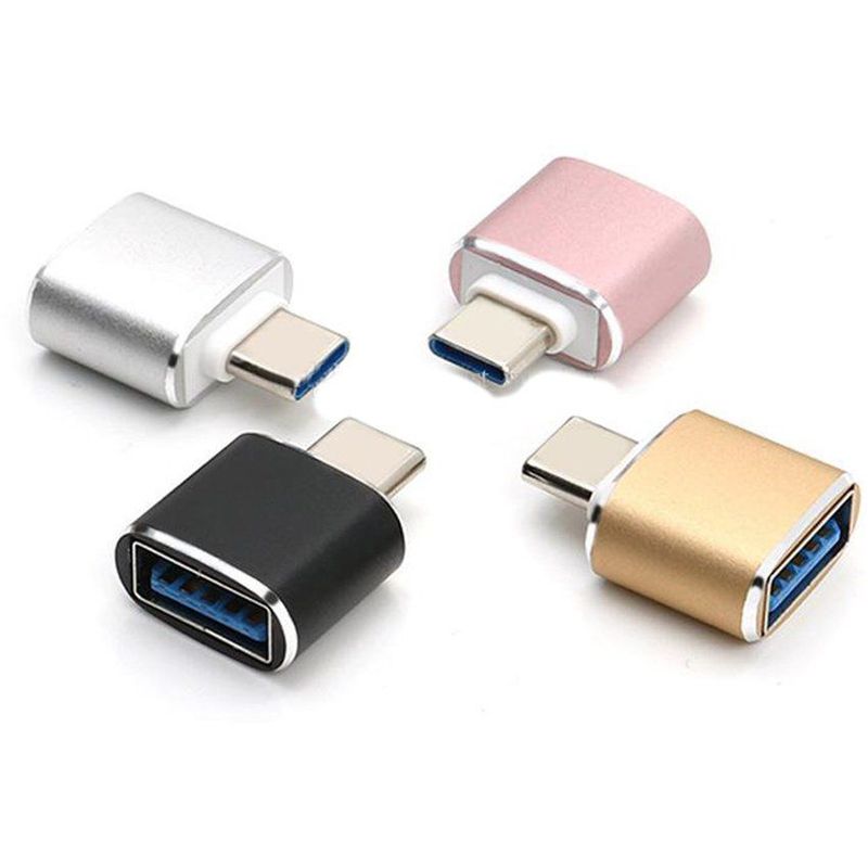 GENERICO - Adaptador otg usb tipo c 3.1 macho a usb 3.0 hembra