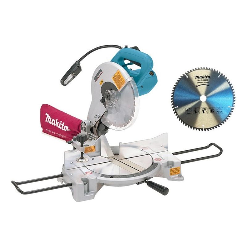 MAKITA - Sierra Ingleteadora 254 mm 1650W con Disco 70D Makita CO-LS1040F-901