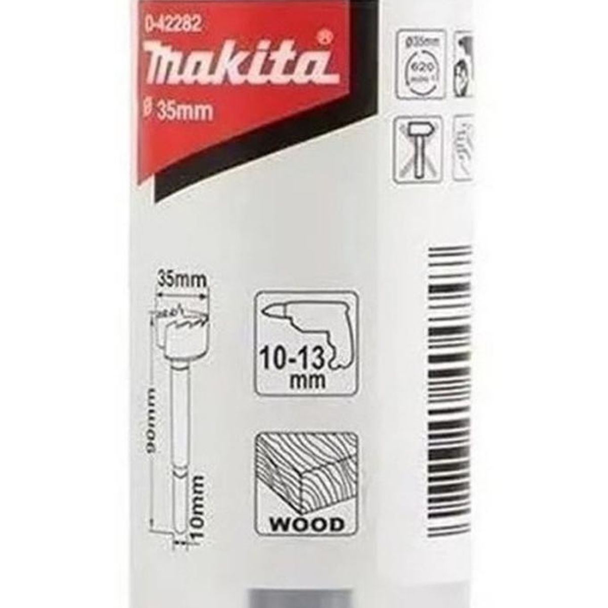 MAKITA - Broca Forstner 35 X 90mm Makita D-42282