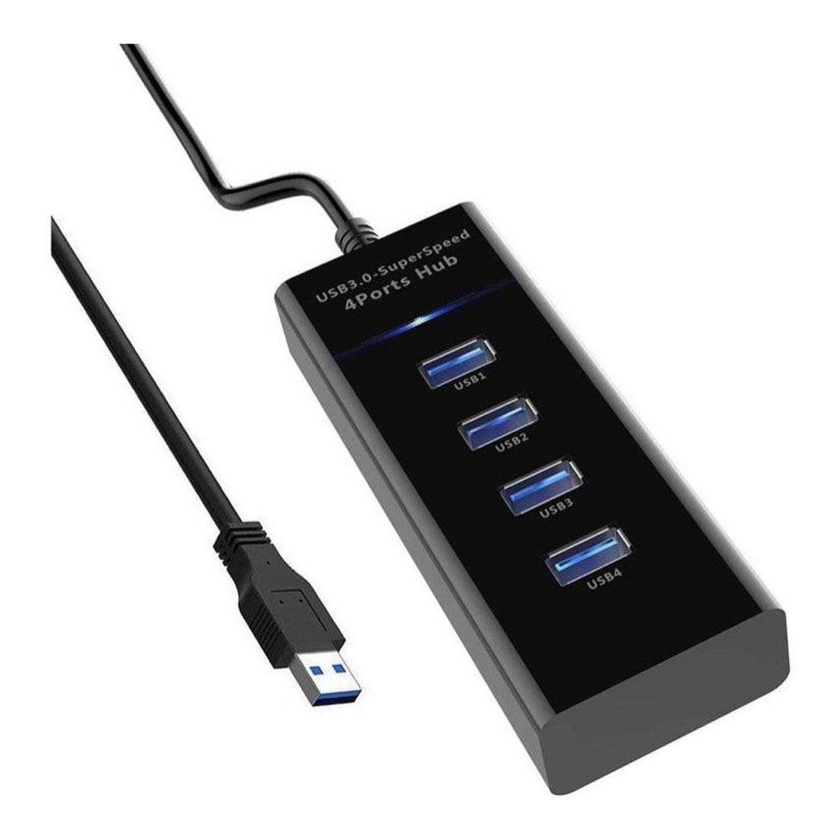 GENERICO - Hub usb 4 puertos / extension usb 3.0 tablet, pc, laptop