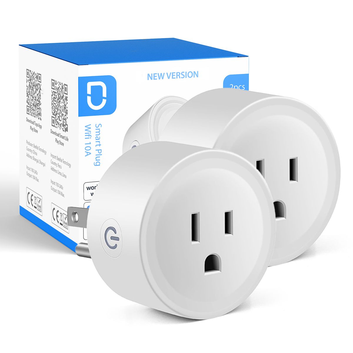 HOME ELECTRO - Enchufe Inteligente Alexa Google