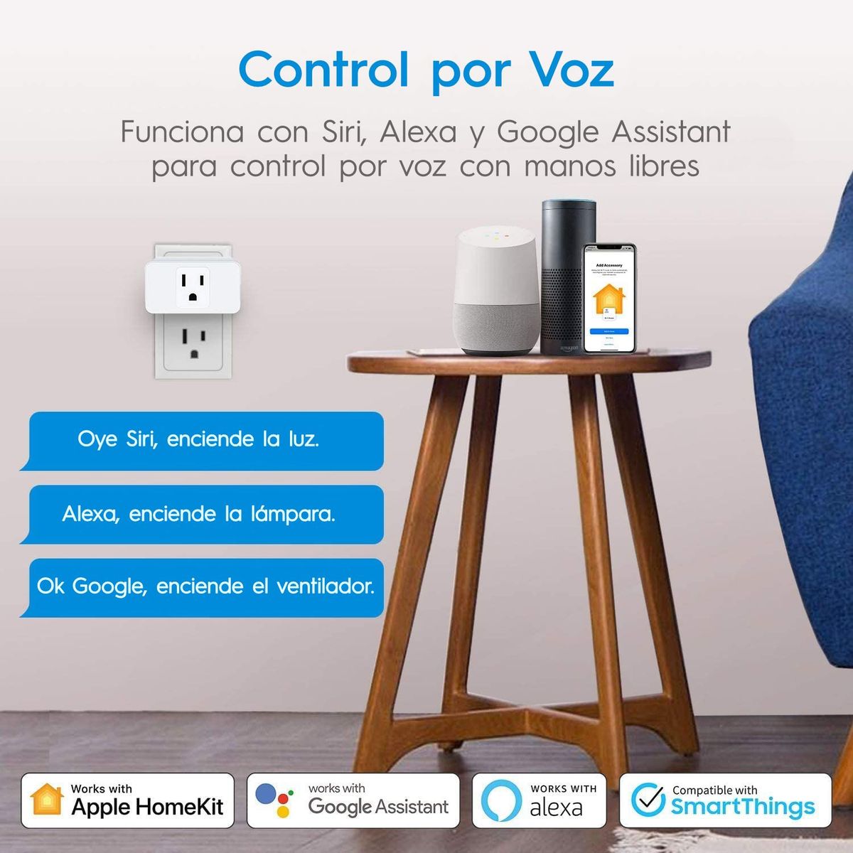 HOME ELECTRO - Enchufe Inteligente Apple HomeKit
