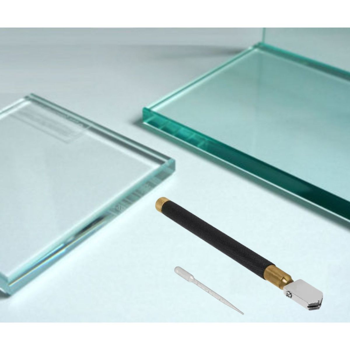 TRUPER - Cortador profesional de vidrio 6 con depósito de aceite Truper Expert