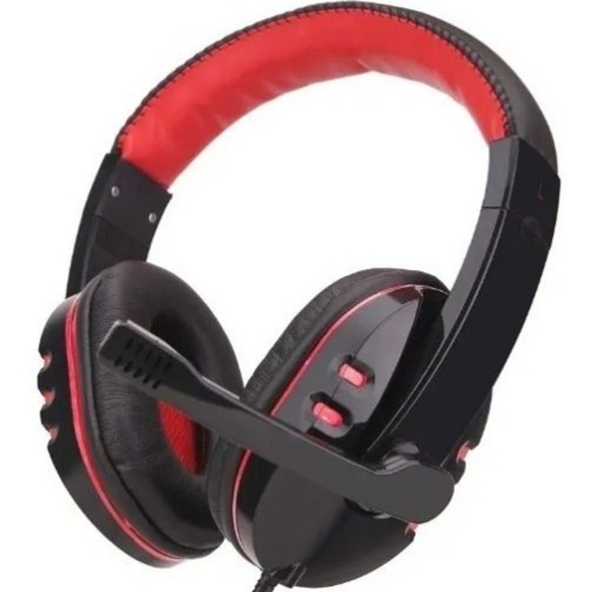 ITELSISTEM - Audifono Gamer Microfono 733 MV Pc Rojo Gaming Itelsistem