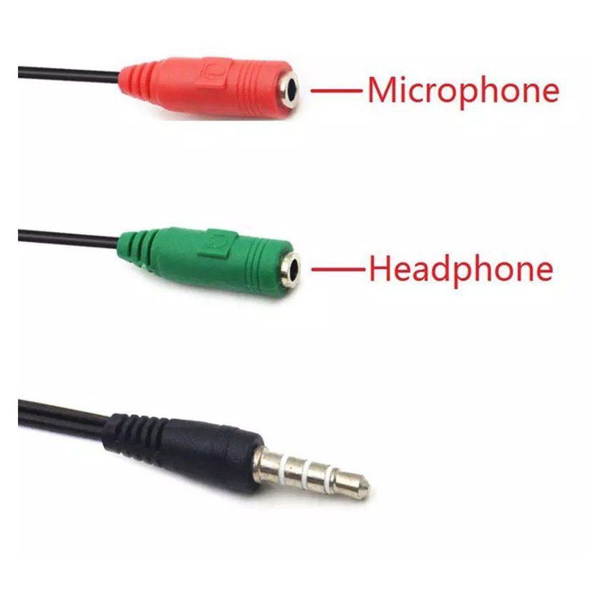 ANKAFA IMPORTACI?N - Adaptador convertidor splitter audífonos doble 3.5 mm a 1 plug laptop