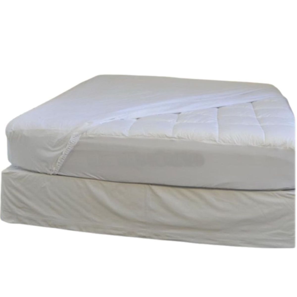 GENERICO - Sabanas Hoteleras Tamaño 1 plaza - Algodón 250 hilos - Blanca