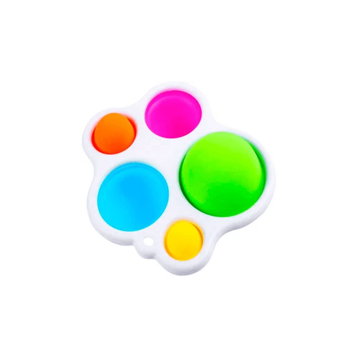 GENERICO - Pack de Llaveros Pop It dinámicos -  Antiestrés