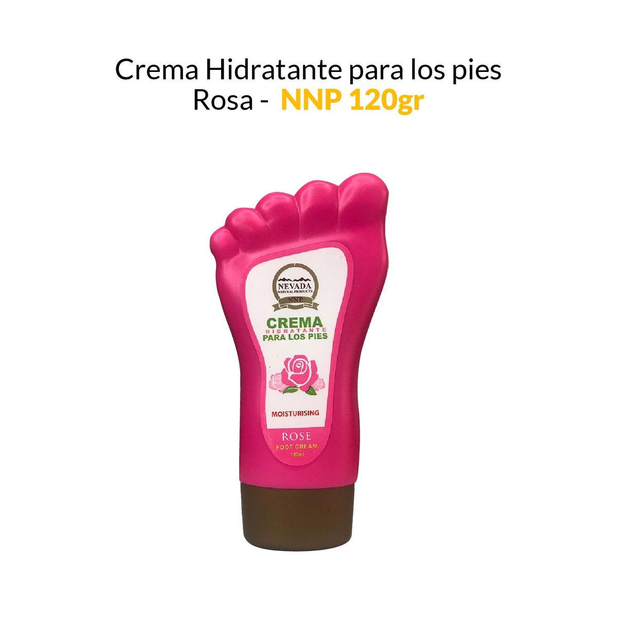 GENERICO - Crema Hidratante para los pies - Rosa 120ml.