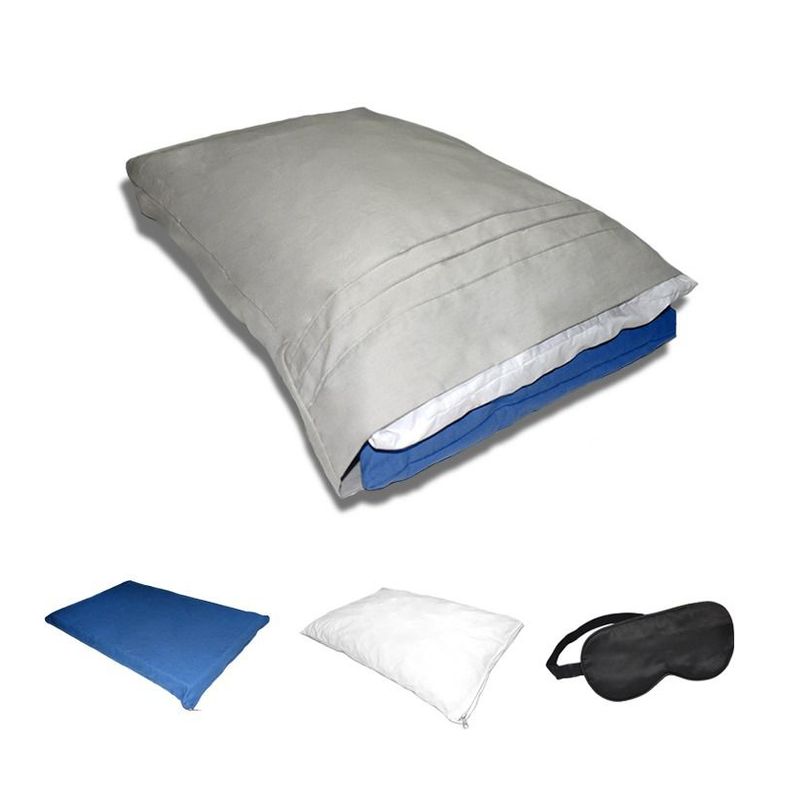 TERAFLEX - ALMOHADA PERSONALIZADA 2 EN 1 - MEMORY FOAM + 1 ANTIFAZ RELAX