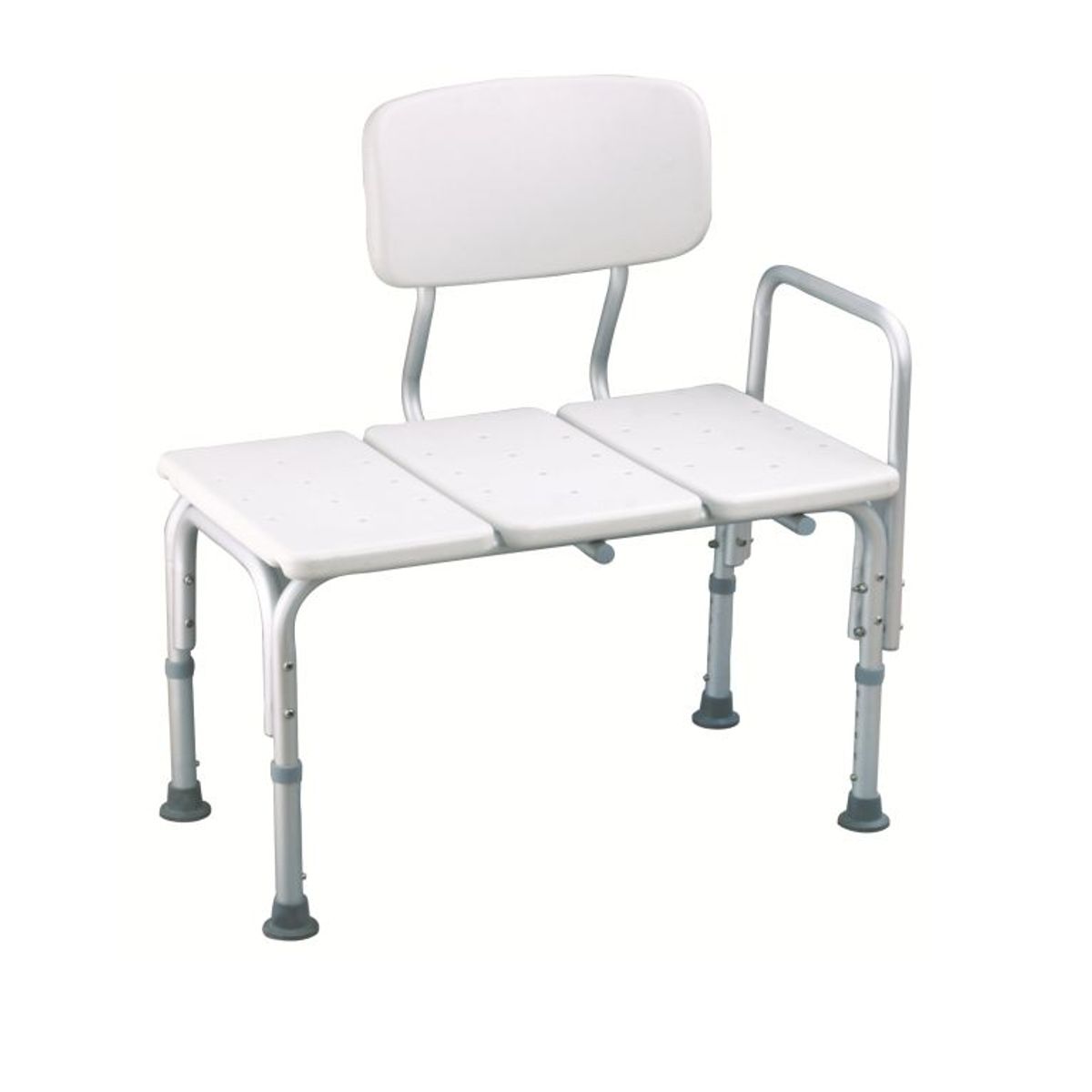 FIRST CARE - Silla de Ducha de Transferencia con Respaldo para Baño