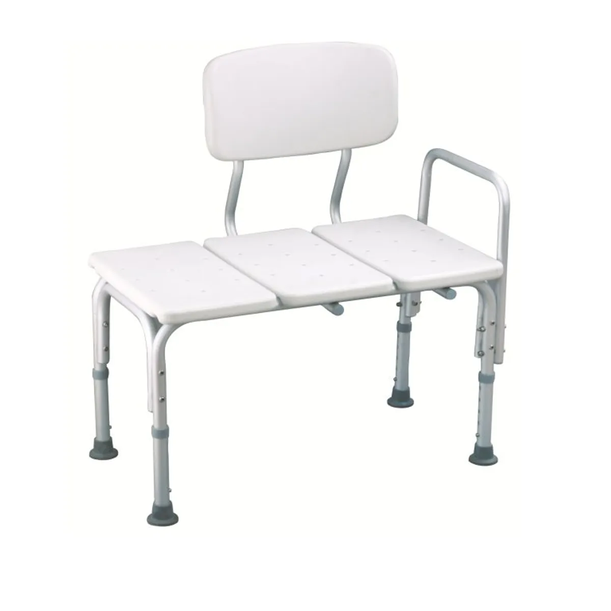 FIRST CARE - Silla de Ducha de Transferencia con Respaldo para Baño