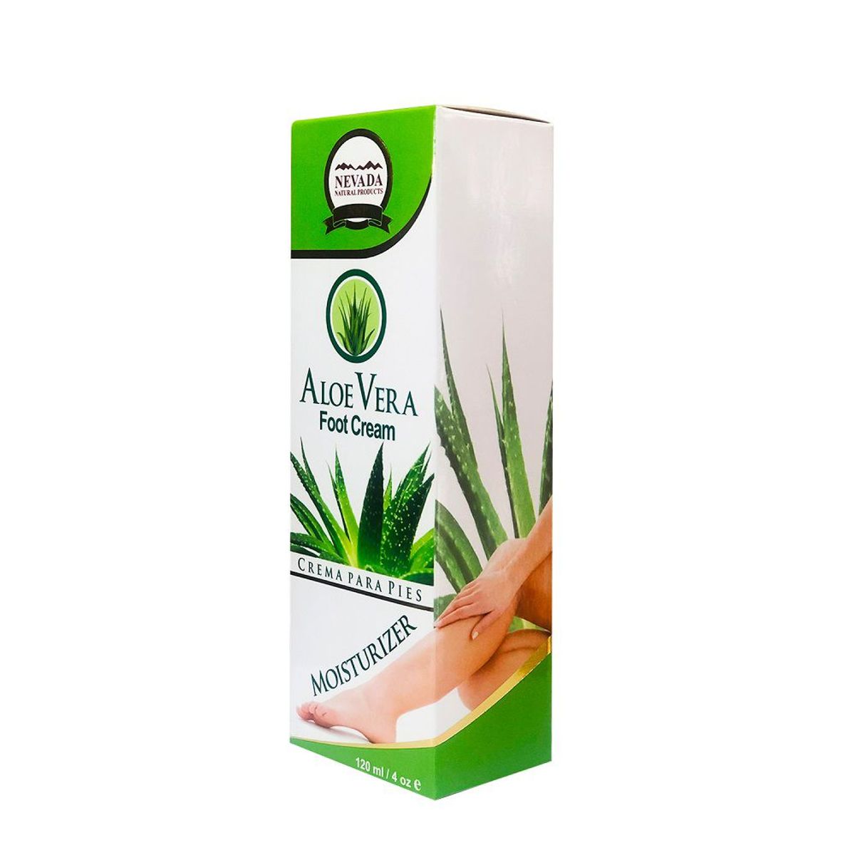 GENERICO - Crema hidratante para pies de Aloe Vera Nevada Natural 120 ml