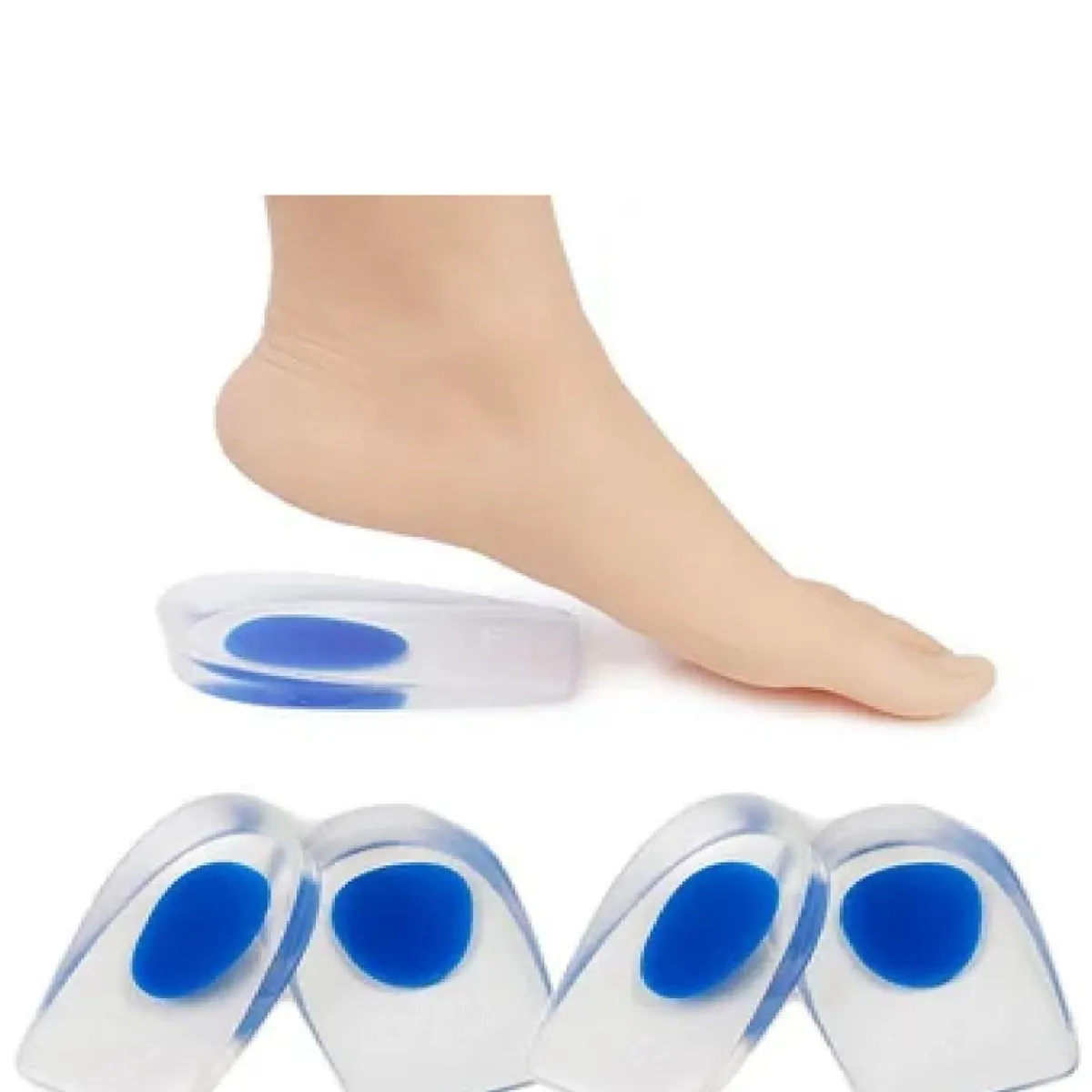 LH ELECTRONIC - Talonera Almohadilla Silicona Gel Flexible Para Dolor Espolon Calcaneo