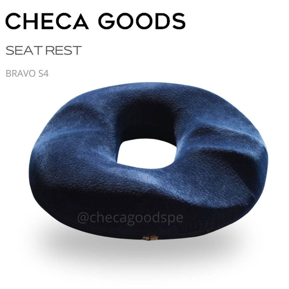 CHECAGOODS - Cojin Dona Dolor Hemorroides Prostata  Original Checa Goods S4 Azul