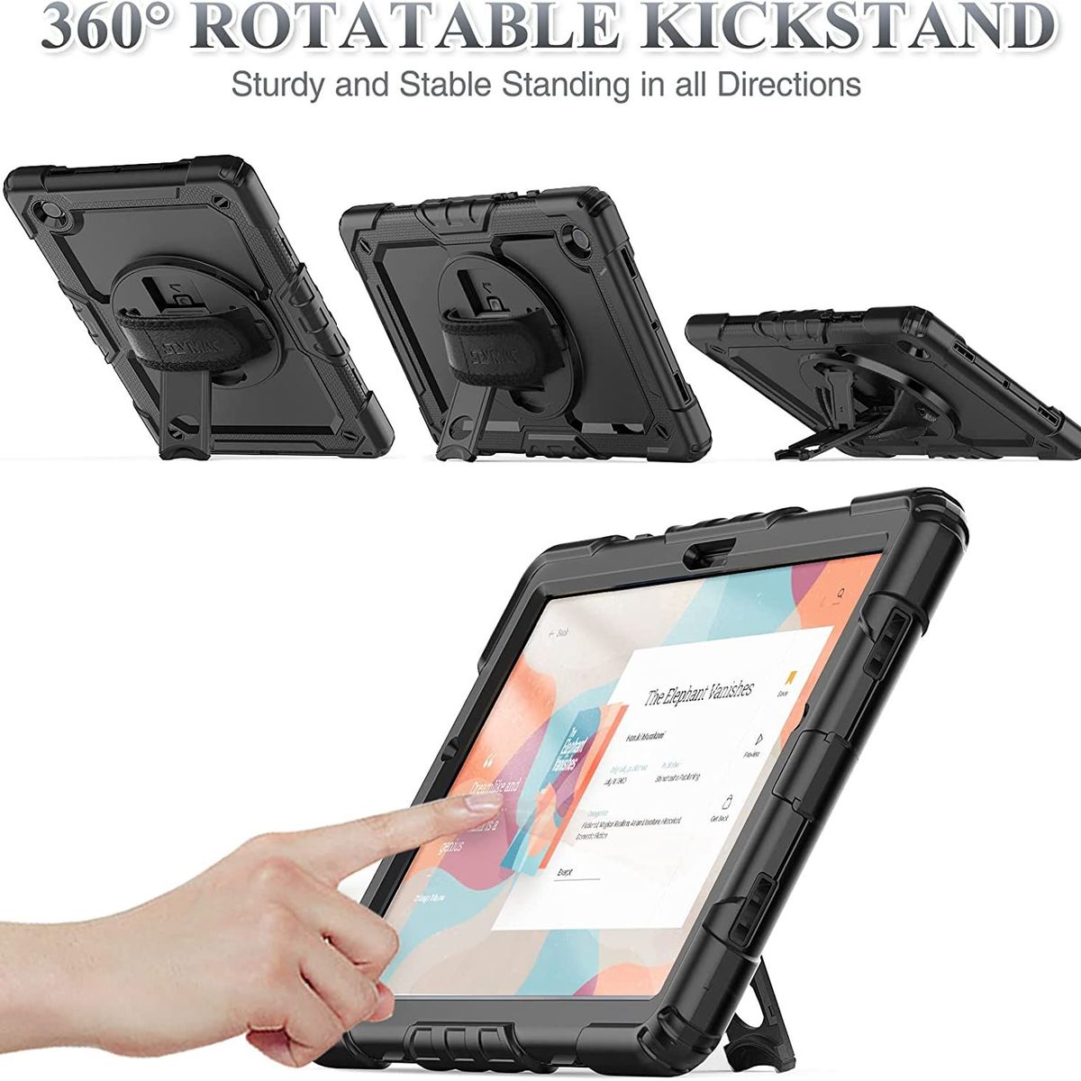 GENERICO - Funda Antishock para Tablet Samsung A8 10,5 SM-X200/X205